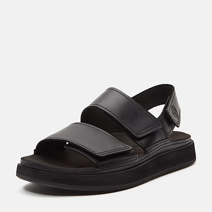 Casco Cove Backstrap Sandal for Men in Black TBL Black ALT10