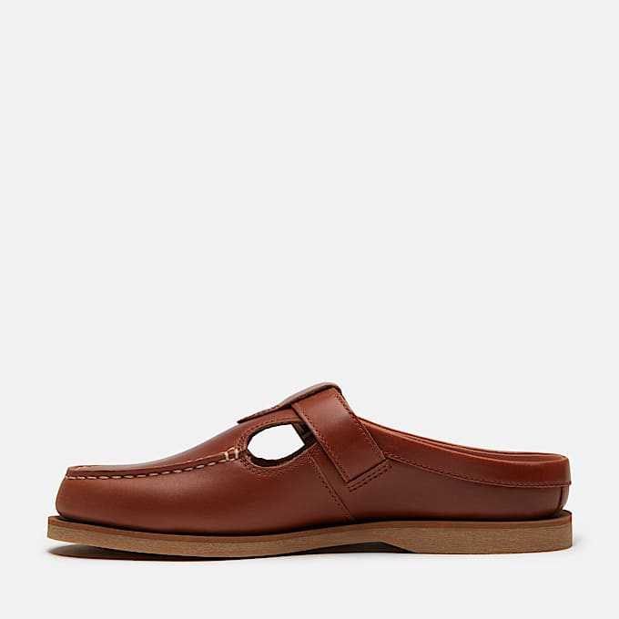 Timberland Classic Boat Mule for Women in Brown TBL Brown ALT6
