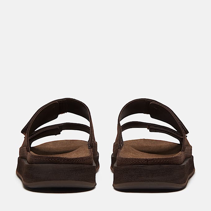 Casco Cove Slide Sandal for Men in Dark Brown TBL Brown ALT5