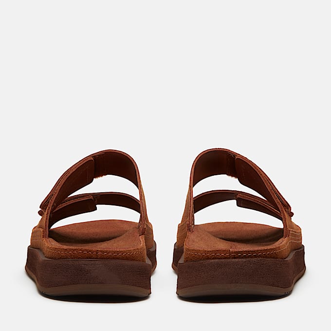 Casco Cove Slide Sandal for Men in Brown TBL Brown ALT5