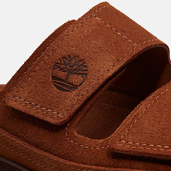 Casco Cove Slide Sandal for Men in Brown TBL Brown ALT7