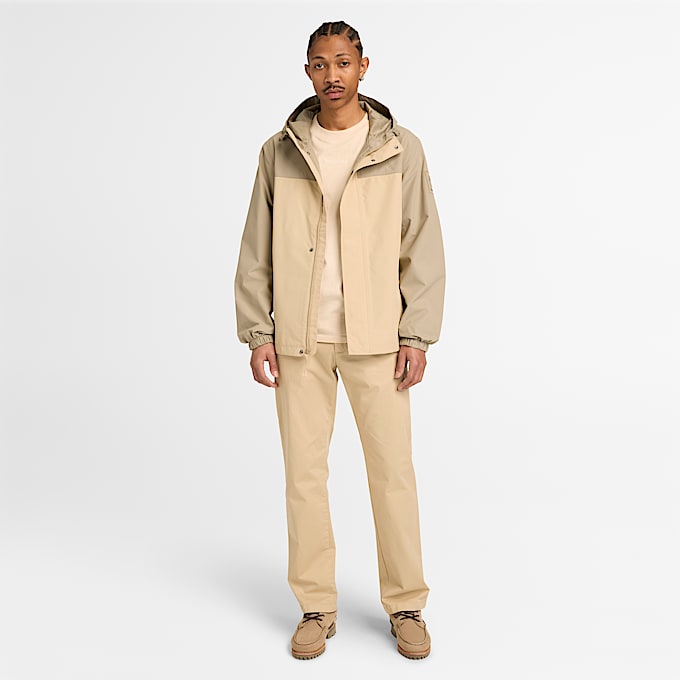 Claremont Chinohose aus Twill mit geradem Bein fr Herren in Beige TBL Beige ALT2