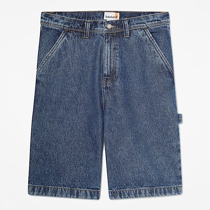 All Gender Denim Carpenter Short in Blue TBL Blue HERO