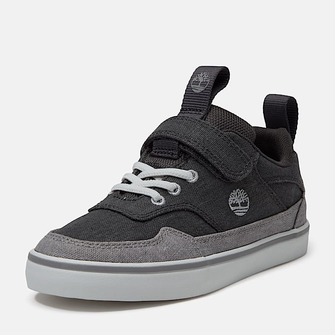 Stone Jump HookandLoop Trainer for Toddler in Dark Grey TBL Grey ALT9