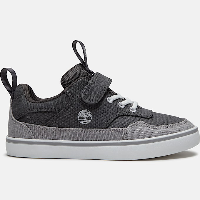 Stone Jump Sneaker mit Klettverschluss fr Junior in Dunkelgrau TBL Grau HERO