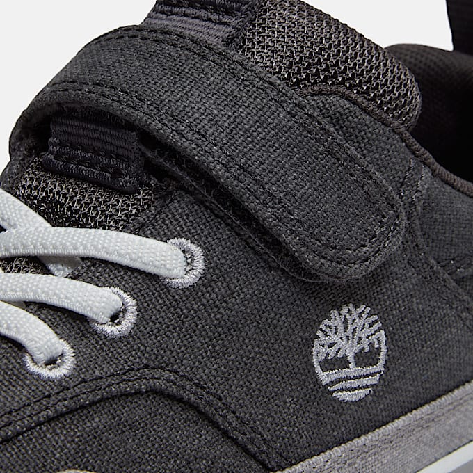 Stone Jump HookandLoop Trainer for Toddler in Dark Grey TBL Grey ALT7