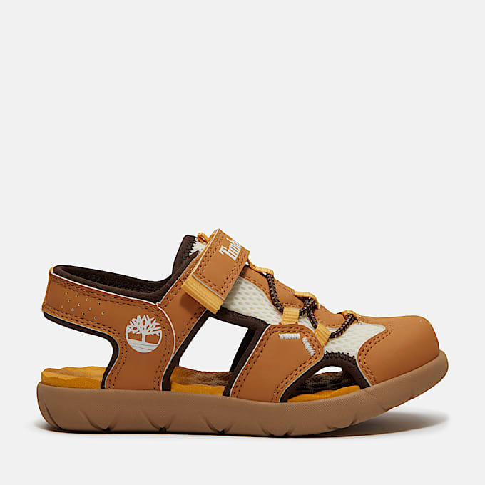 Perkins Row Fisherman Sandal for Toddler in Yellow TBL Yellow HERO