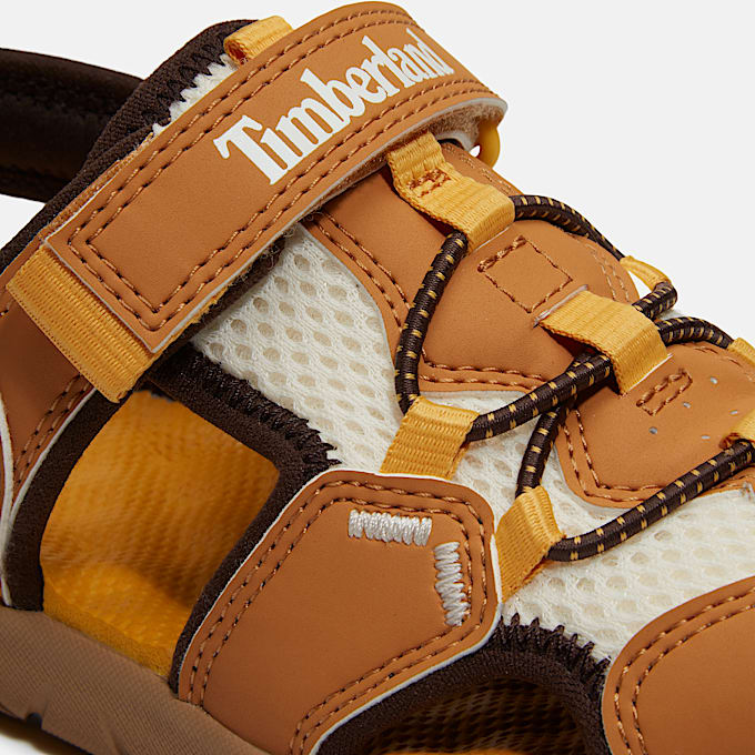 Perkins Row Fisherman Sandal for Toddler in Yellow TBL Yellow ALT7