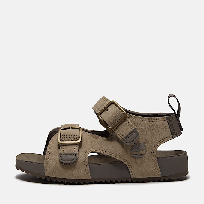 Castle Island Backstrap Sandal for Junior in Light Beige TBL Beige ALT8
