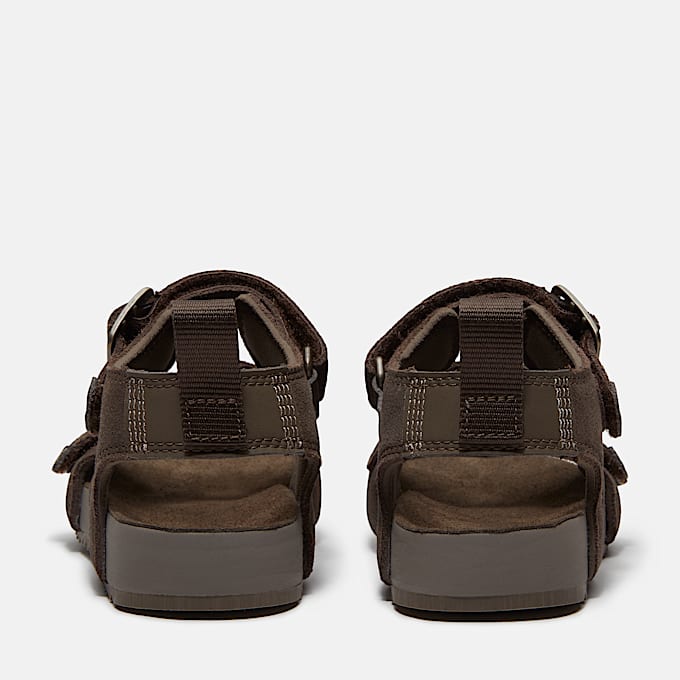 Castle Island Backstrap Sandal for Junior in Dark Grey TBL Grey ALT5