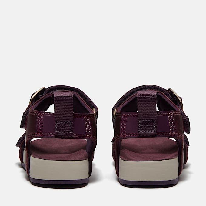Castle Island Backstrap Sandal for Junior in Purple TBL Purple ALT5