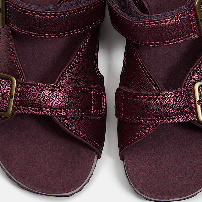 Castle Island Backstrap Sandal for Junior in Purple TBL Purple ALT7