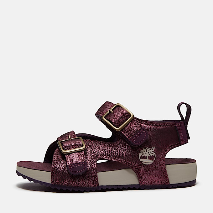 Castle Island Backstrap Sandal for Junior in Purple TBL Purple ALT9
