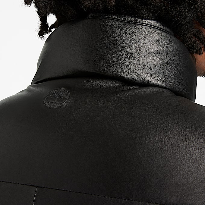 Welch Mountain LederSteppjacke fr Herren in Schwarz TBL Schwarz ALT5