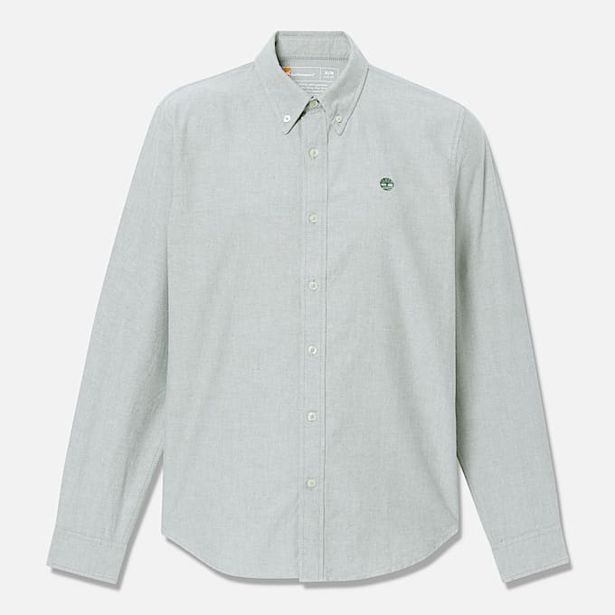 Chemise oxford pour homme en vert fonc TBL Verte HERO
