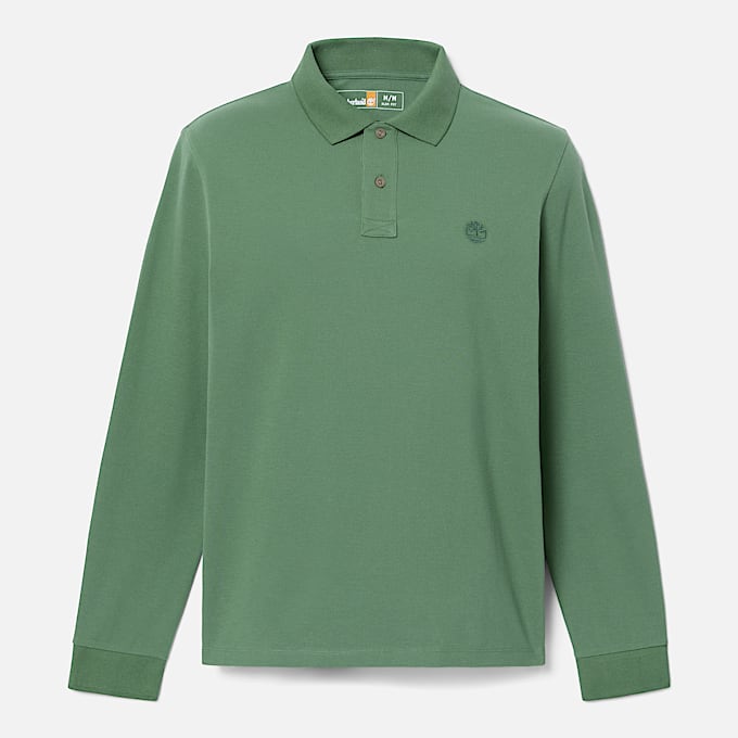 Oyster River LangarmPolohemd in SlimFit fr Herren in Grn TBL Grn HERO