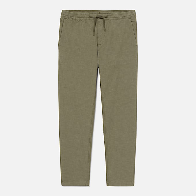 Joggers in Cotone da Uomo in verde - 1