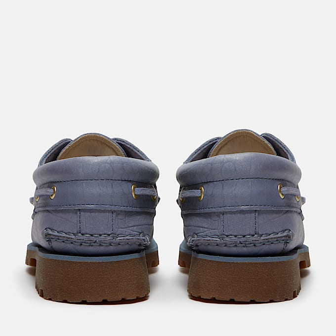 Handgenhter Timberland Authentic 3Eye Lug Bootsschuh fr Herren in Blau TBL Blau ALT5