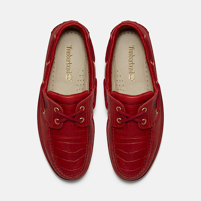 Classic 2Eye Bootsschuh fr Herren in Rot TBL Rot ALT2