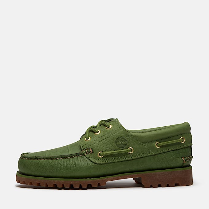 All Gender Handgenhter Timberland Authentic 3Eye Lug Bootsschuh in Grn TBL Grn ALT9
