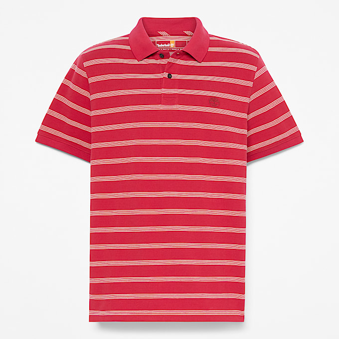 Polo ray  manches courtes Millers River pour homme en Rouge TBL rouge HERO