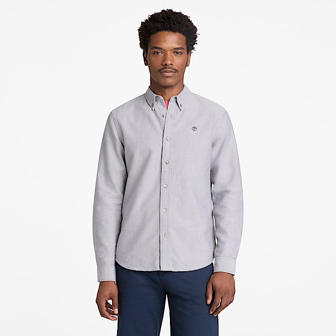 Oxford Shirt for Men in Grey TBL Grey ALT1