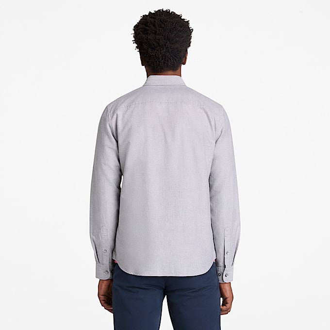 Camicia Oxford da Uomo in colore nero