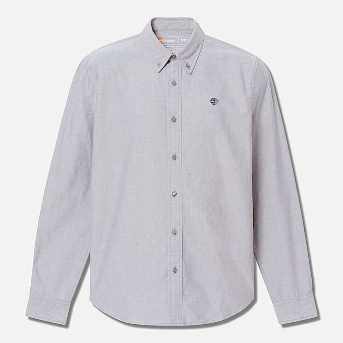 Camicia Oxford da Uomo in colore nero - 1