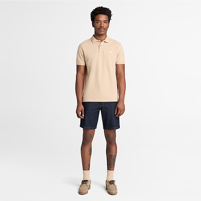 Denim Short voor heren in donkerblauw