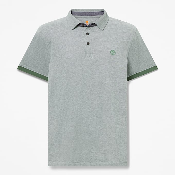 Kurzrmeliges Baboosic Brook OxfordPolohemd fr Herren in Dunkelgrn TBL Grn HERO