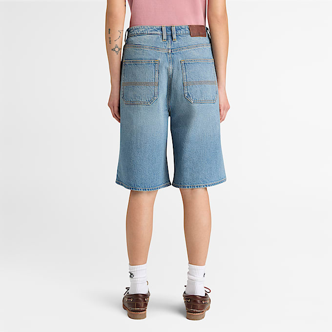 Denim Short for Women in Light Blue TBL Blue ALT8