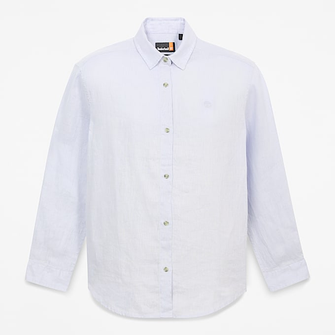 Langrmeliges Leinenhemd fr Damen in Grau TBL Grau HERO