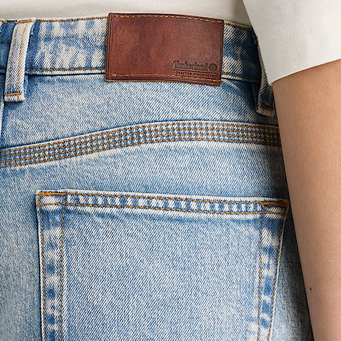 Gerade Jeans für Damen in Hellblau