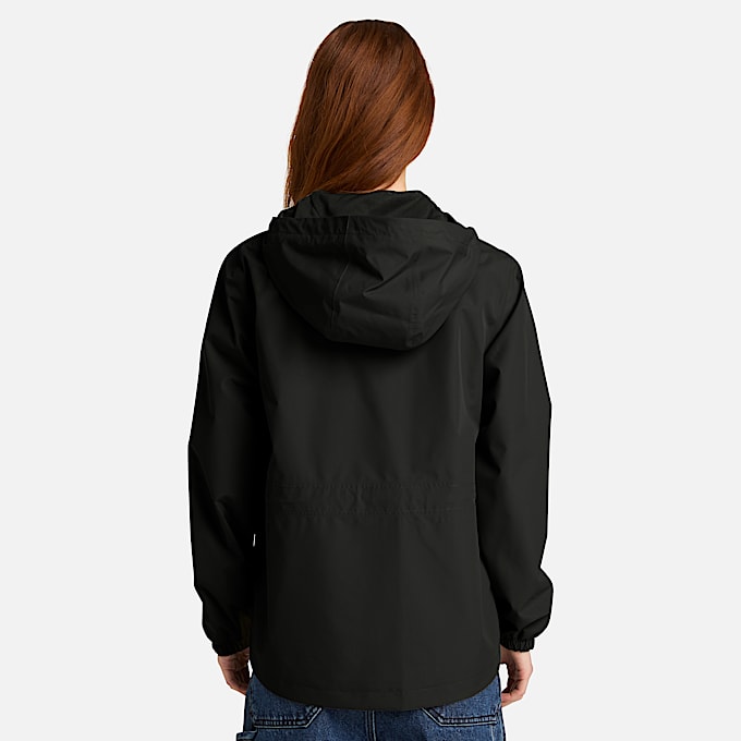 Wasserdichte Jacke fr Damen in Schwarz TBL Schwarz ALT8