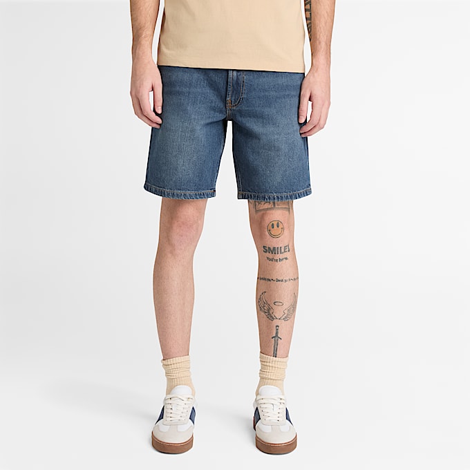 Jeans-Shorts für Herren in Blau
