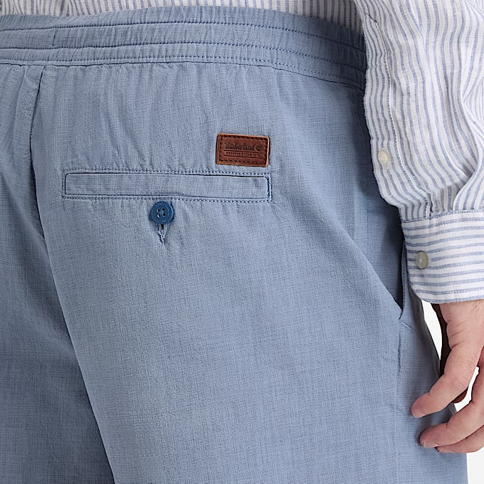 Claremont shorts i bomuld til mnd i mrkebl TBL Bl ALT3