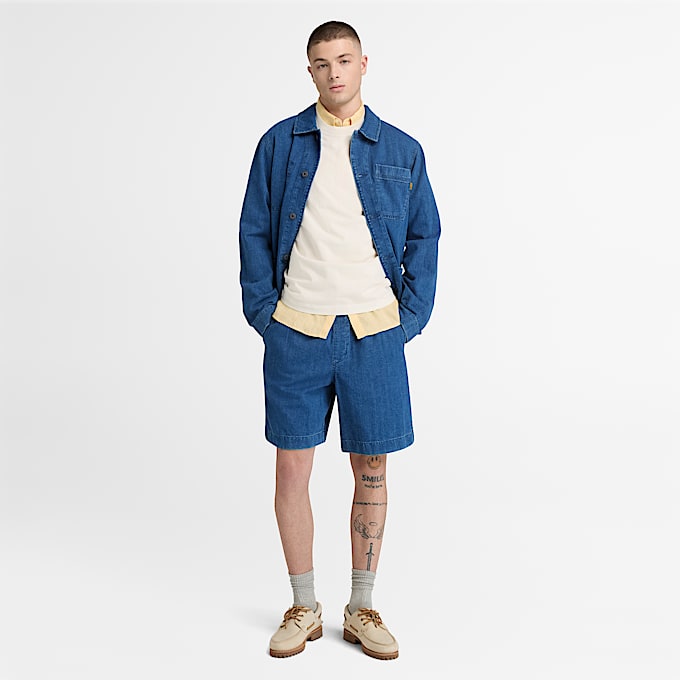 Mill Brook Leinenhemd fr Herren in Gelb TBL Gelb ALT2