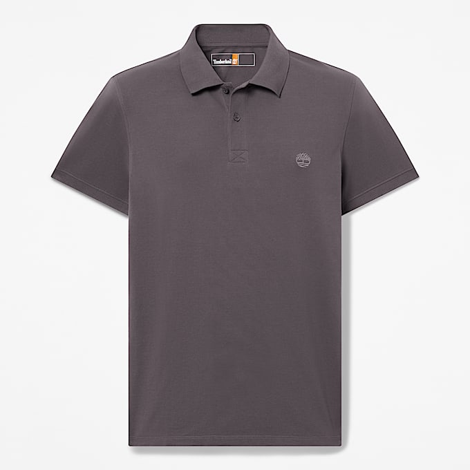 Millers River KurzarmPolohemd aus Stretchmaterial fr Herren in Schwarz TBL Schwarz HERO