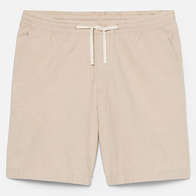 Shorts in Cotone e Lino da Uomo in beige - 1