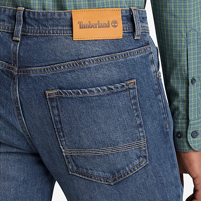 Sandown Slim Denim Trouser for Men in Blue