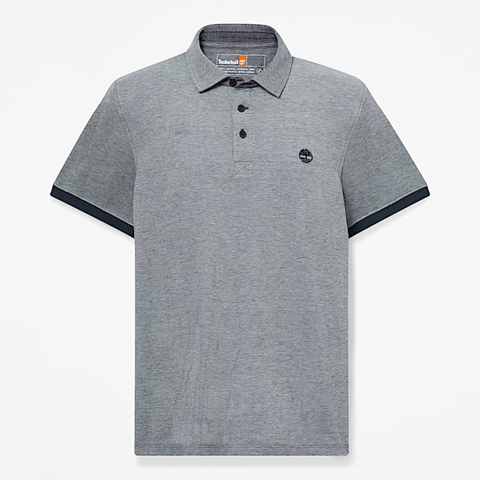 Kurzrmeliges Baboosic Brook OxfordPolohemd fr Herren in Dunkelblau TBL Blau HERO