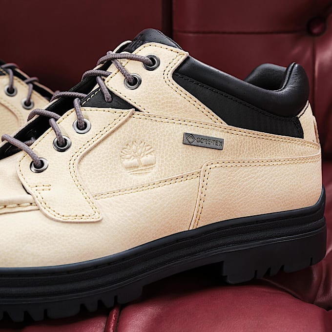 Bottine Timberland® Road Trip Heritage GORE-TEX pour homme en beige clair/noir