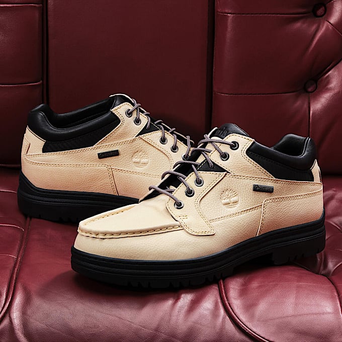 Bottine Timberland® Road Trip Heritage GORE-TEX pour homme en beige clair/noir