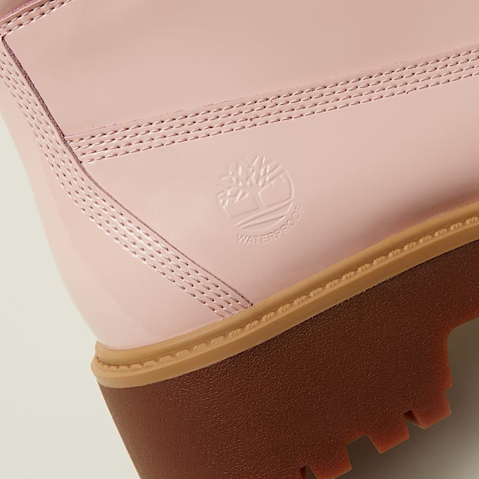 6-inch Boot compensée imperméable Stone Street pour femme en rose clair