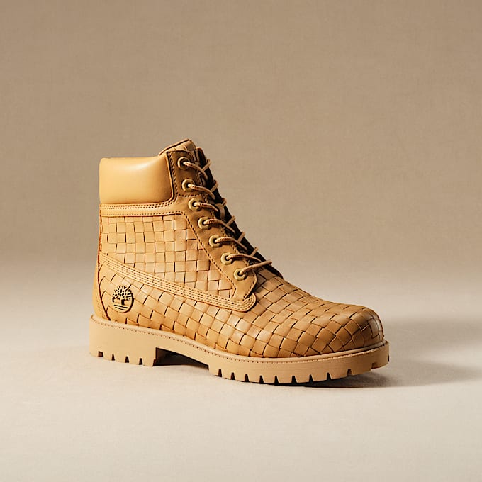 6-Inch Boot Premium Timberland® texturées pour homme en beige