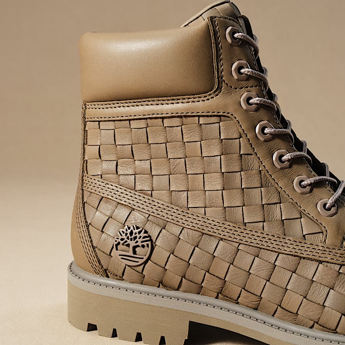 6-Inch Boot Premium Timberland® texturées pour homme en vert