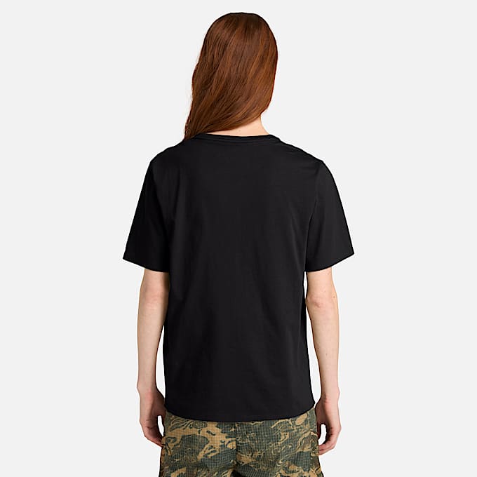 Dunstan KurzarmTShirt fr Damen in Schwarz TBL Schwarz ALT8