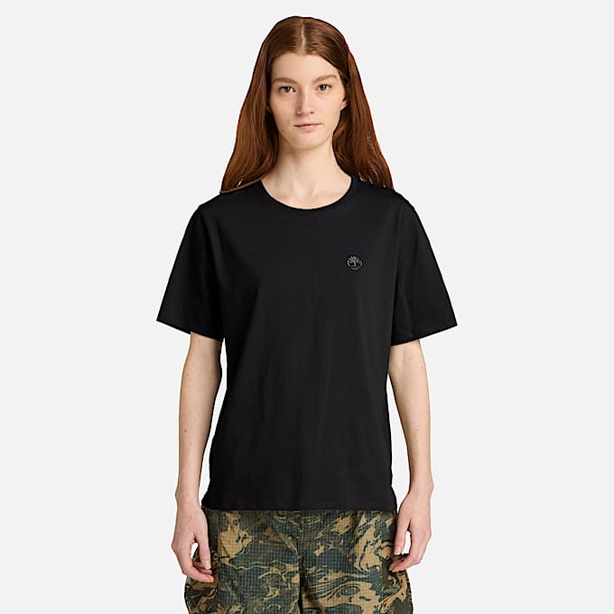 Dunstan KurzarmTShirt fr Damen in Schwarz TBL Schwarz ALT1