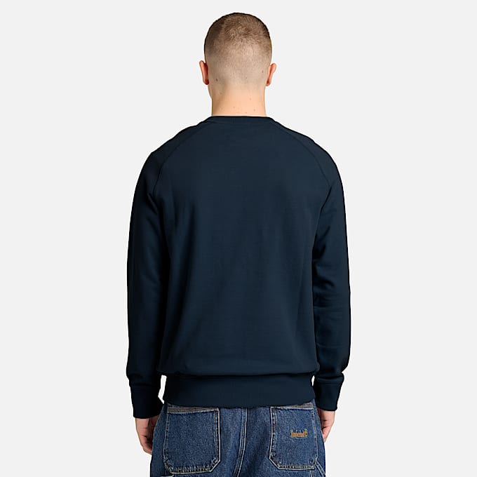 Exeter River Crewneck Sweatshirt for Men in Dark Blue TBL Blue ALT8