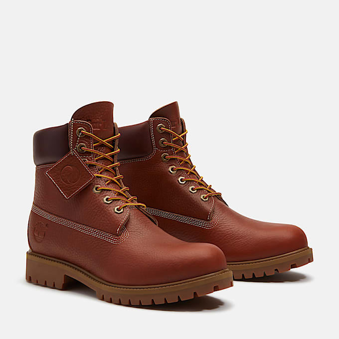 Timberland x Our Legacy WORK SHOP 6Inch Boot for Men in Brown TBL Brown ALT4
